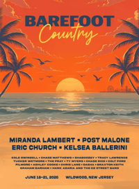 Unofficial Barefoot Country 2026 Poster