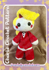 Image 1 of Hazbin Hotel - Charlie Morningstar crochet pattern PDF
