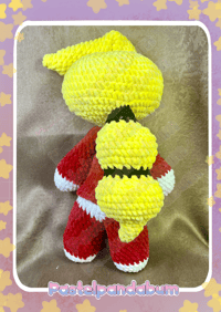 Image 2 of Hazbin Hotel - Charlie Morningstar crochet pattern PDF