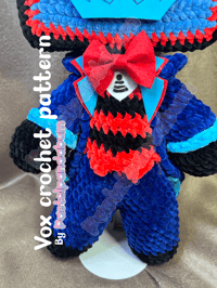 Image 1 of Hazbin Hotel - Vox crochet pattern PDF