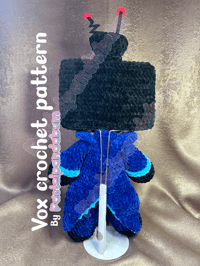 Image 4 of Hazbin Hotel - Vox crochet pattern PDF