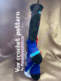 Image 3 of Hazbin Hotel - Vox crochet pattern PDF