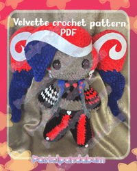Hazbin Hotel - Velvette crochet pattern PDF