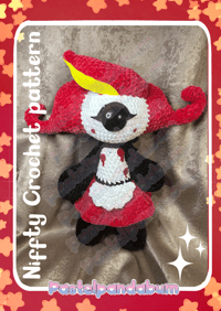 Image 1 of Hazbin Hotel - Niftty crochet pattern PDF