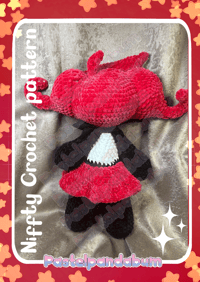 Image 2 of Hazbin Hotel - Niftty crochet pattern PDF