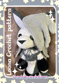 Image 3 of Helluva Boss - Loona crochet pattern PDF