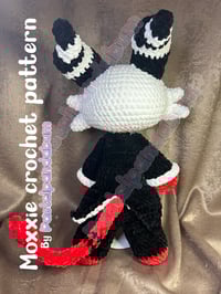 Image 2 of Helluva Boss - Moxxie crochet pattern PDF 