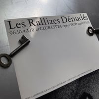 Image 4 of Les Rallizes Dénudés 1996 Club Citta (Gig Flyer)