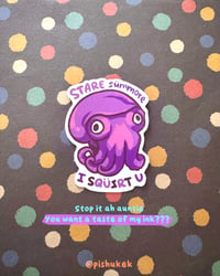 Image 3 of Silly Sea Creatures Sticker