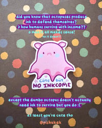 Image 4 of Silly Sea Creatures Sticker