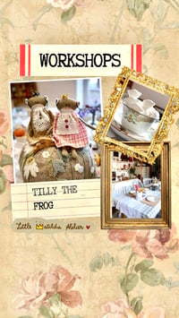 Image 1 of WORKSHOP - Tilly the frog 🐸