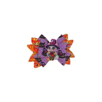  Halloween Cat Witch Purple