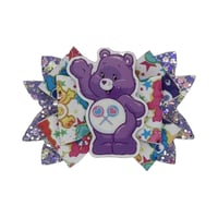 Purple Carebear Embellishment