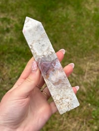 Image 1 of Pink Amethyst x Agate Tower