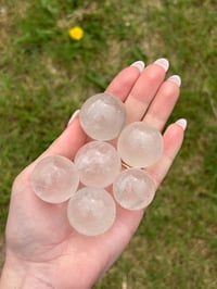 Image 1 of Clear Quartz Small Spheres