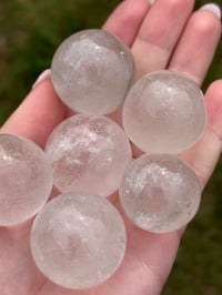 Image 2 of Clear Quartz Small Spheres