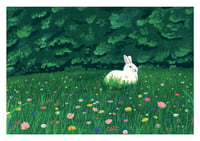 Image 1 of Bunny in the Flowers