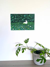 Image 3 of Bunny in the Flowers