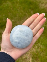 Image 6 of Blue Calcite Palmstones