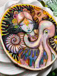 Image 2 of Eloria  original on wood 