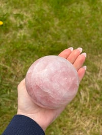 Image 7 of Rose Quartz Large Sphere
