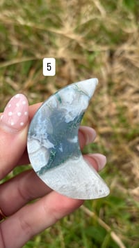 Image 11 of Moss Agate Moons