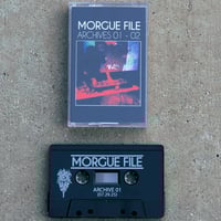 Image 1 of Morgue File - ARCHIVES 01-02 Exlusive Limited Cassette