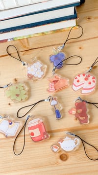 Image 2 of bear picnic gacha charms 🧸🍓🧺