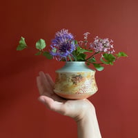 Image 1 of Bud Vase with Text