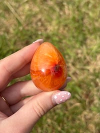 Image 1 of Carnelian Egg #2