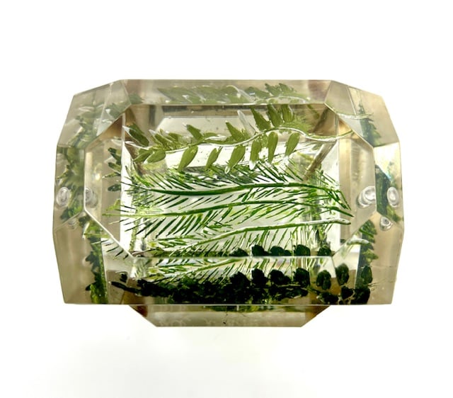 Painted Mini Victorian Box- Herbs (Dill, Thyme, Basil) - Image 2 of 6