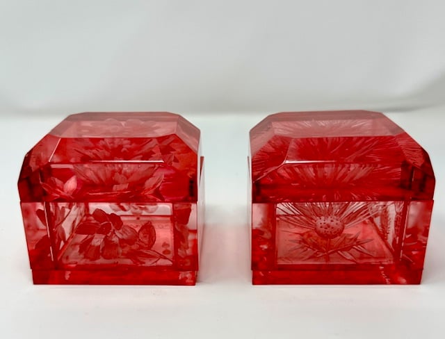Jumbo Mini Lucite Box- Pinks - Image 3 of 4