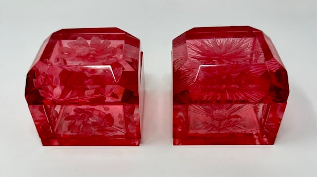 Jumbo Mini Lucite Box- Pinks - Image 4 of 4