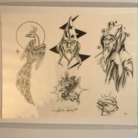 Image 1 of 1991 Gerald Von Langley production wizards 11x14