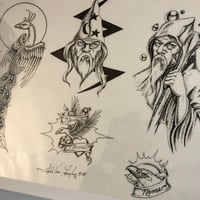 Image 2 of 1991 Gerald Von Langley production wizards 11x14