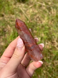 Image 1 of Fire Quartz Point #1