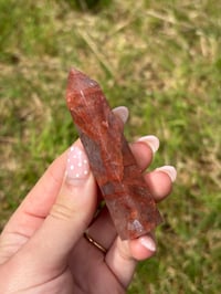 Image 6 of Fire Quartz Point #1