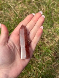 Image 9 of Fire Quartz Point #1