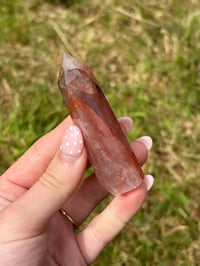 Image 1 of Fire Quartz Point #2
