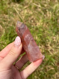 Image 3 of Fire Quartz Point #2