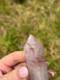 Image 7 of Fire Quartz Point #3