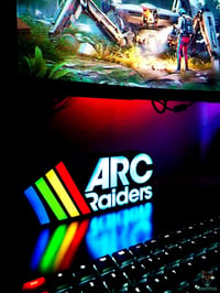 Image 1 of Lampe LED 3D Arc Raiders – Décoration Gaming RGB