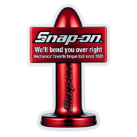 Image 1 of Snap-On Dildo Bend Over Collection – 7 Piece Sticker Pack