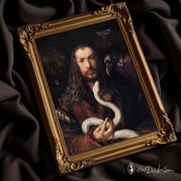 Image 3 of Albrecht Durer with Snake and Raven