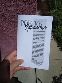 Poetry w/ Momentum