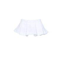 CANDY WHITE MINI SKIRT