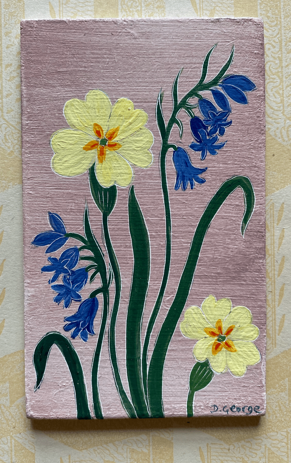 Image of Bluebells and Primroses