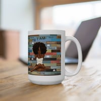Image 4 of Affirmation Stack Ceramic Mug — Inspirational Words for Black Women (11oz/15oz)