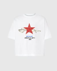 Image 2 of Camiseta blanca ''Star Chaos'' · Gallery Tees - Drop 01