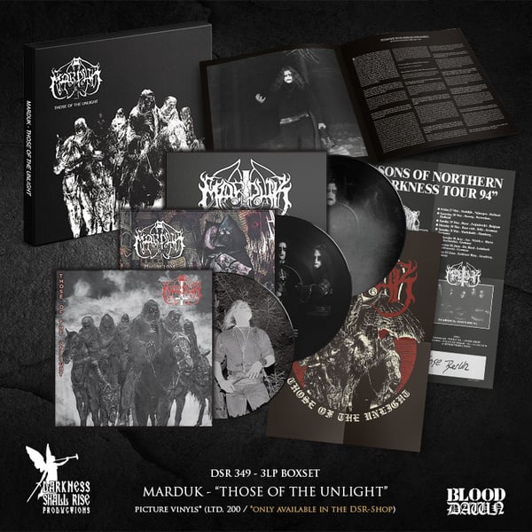 Image of Marduk - Those of the Unlight 3Lp boxset - Picture Vinyl